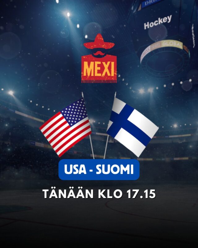 Leijonien kohtalo näissä MM-kisoissa ratkeaa tänään FIN-USA matsissa klo 17.15, tervetuloa Mexiin jännittämään ja kannustamaan Suomi jatkoon 🦁🔥